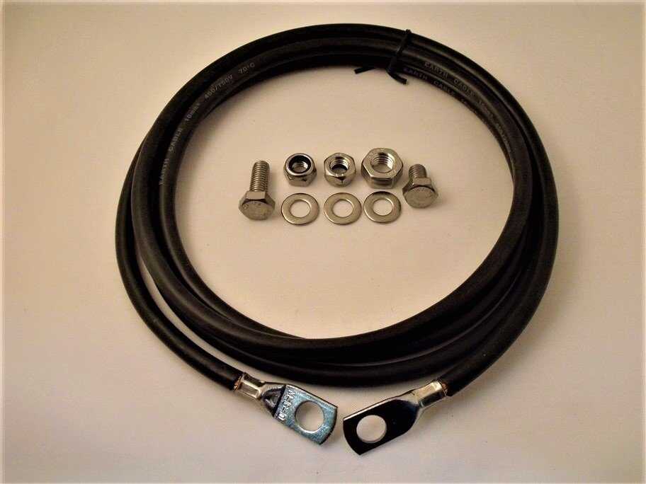 Grounding Nyaf Kablo 16 mm² Siyah 5M Grounding Nyaf Kablo 16 mm² Siyah 5M