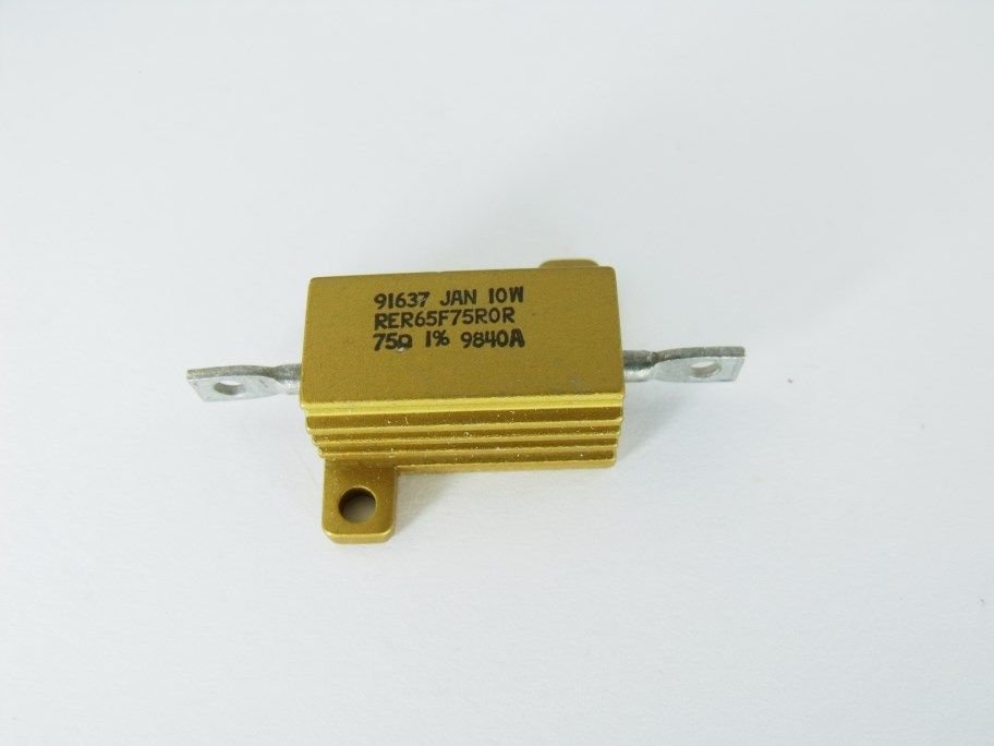 Rer65F75R0R, 75 Ohm, 10W Alüminyum Direnç