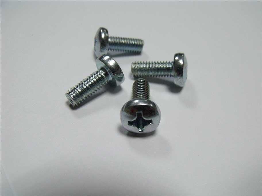 M6x15 YSB Galvaniz (Beyaz) Vida 50 Li Paket