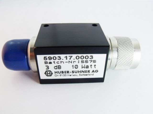 Huber+Suhner Type 5903.17.0003 RF attenuatörler