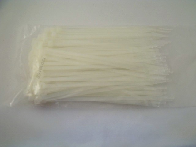 Kablo Bağı  Beyaz  2.6 x 200mm 100 adet