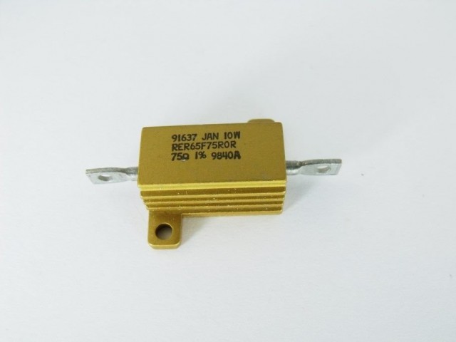 Rer65F75R0R, 75 Ohm, 10W Alüminyum Direnç