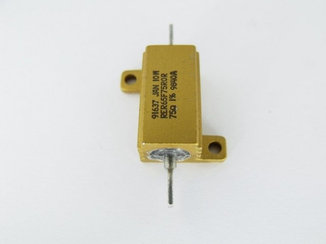 Rer65F75R0R, 75 Ohm, 10W Alüminyum Direnç
