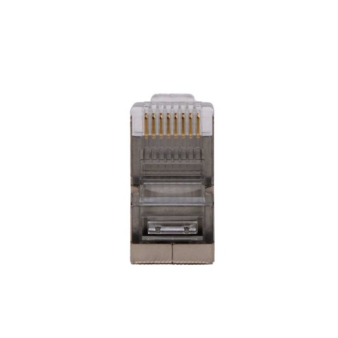 Metal Rj45 Cat5 Jack Konnektör Uç Lan Ethernet 100lu paket