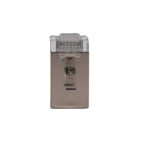 Metal Rj45 Cat5 Jack Konnektör Uç Lan Ethernet 100lu paket